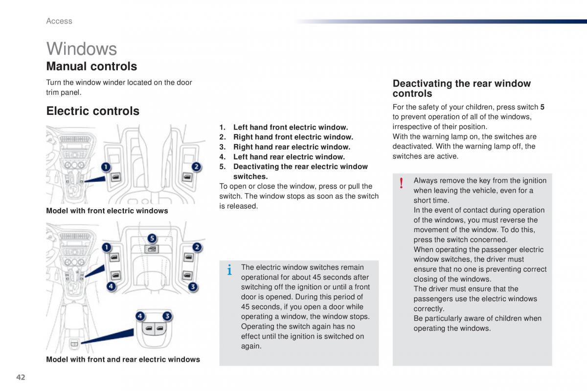 Peugeot 301 owners manual / page 44