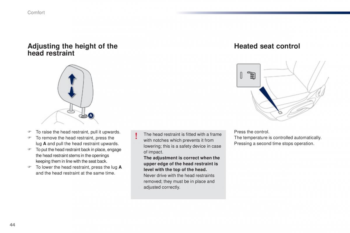 Peugeot 301 owners manual / page 46