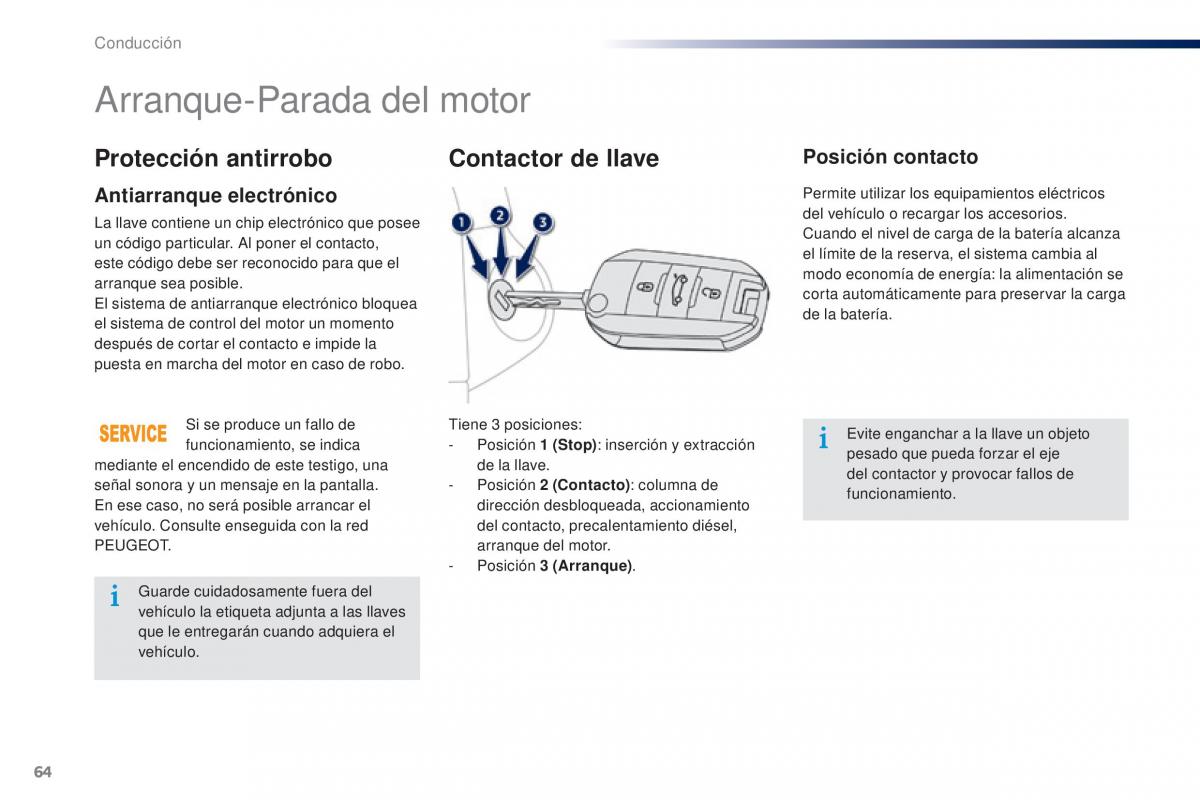 Peugeot 301 manual del propietario / page 66