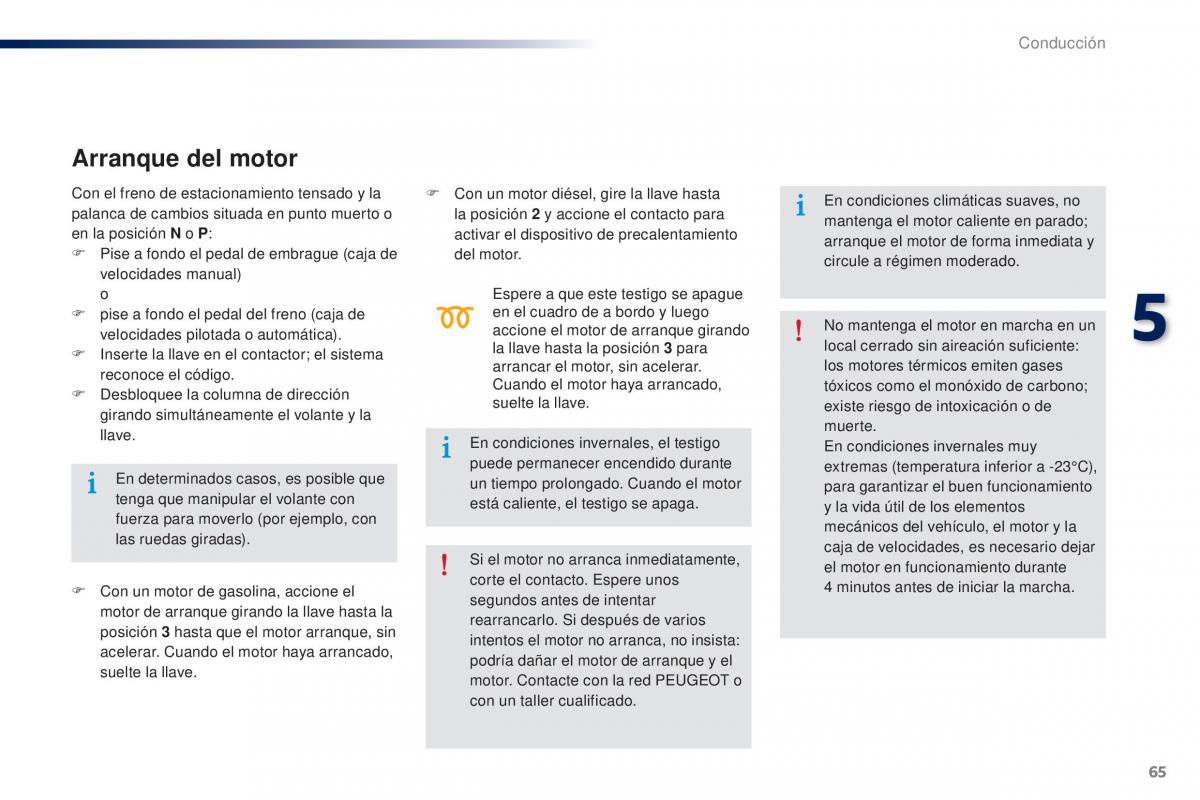 Peugeot 301 manual del propietario / page 67