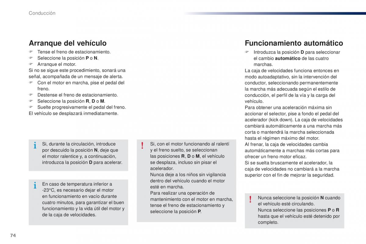 Peugeot 301 manual del propietario / page 76