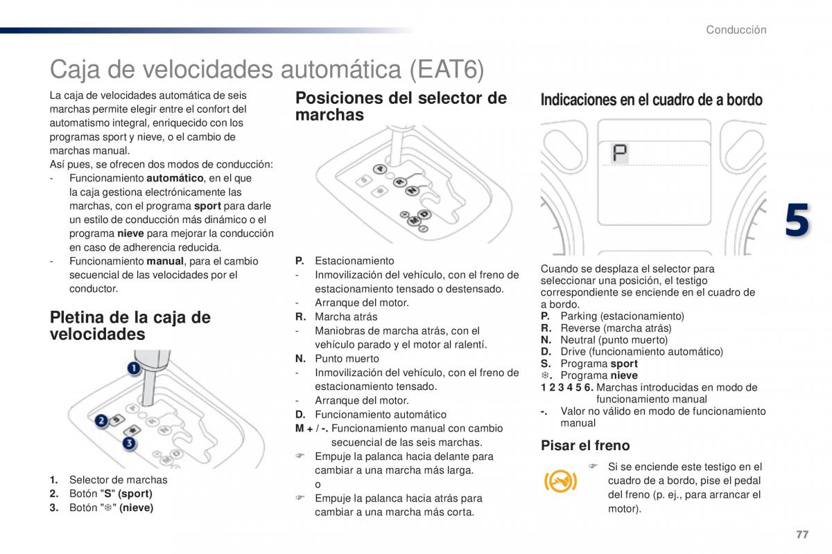 Peugeot 301 manual del propietario / page 79