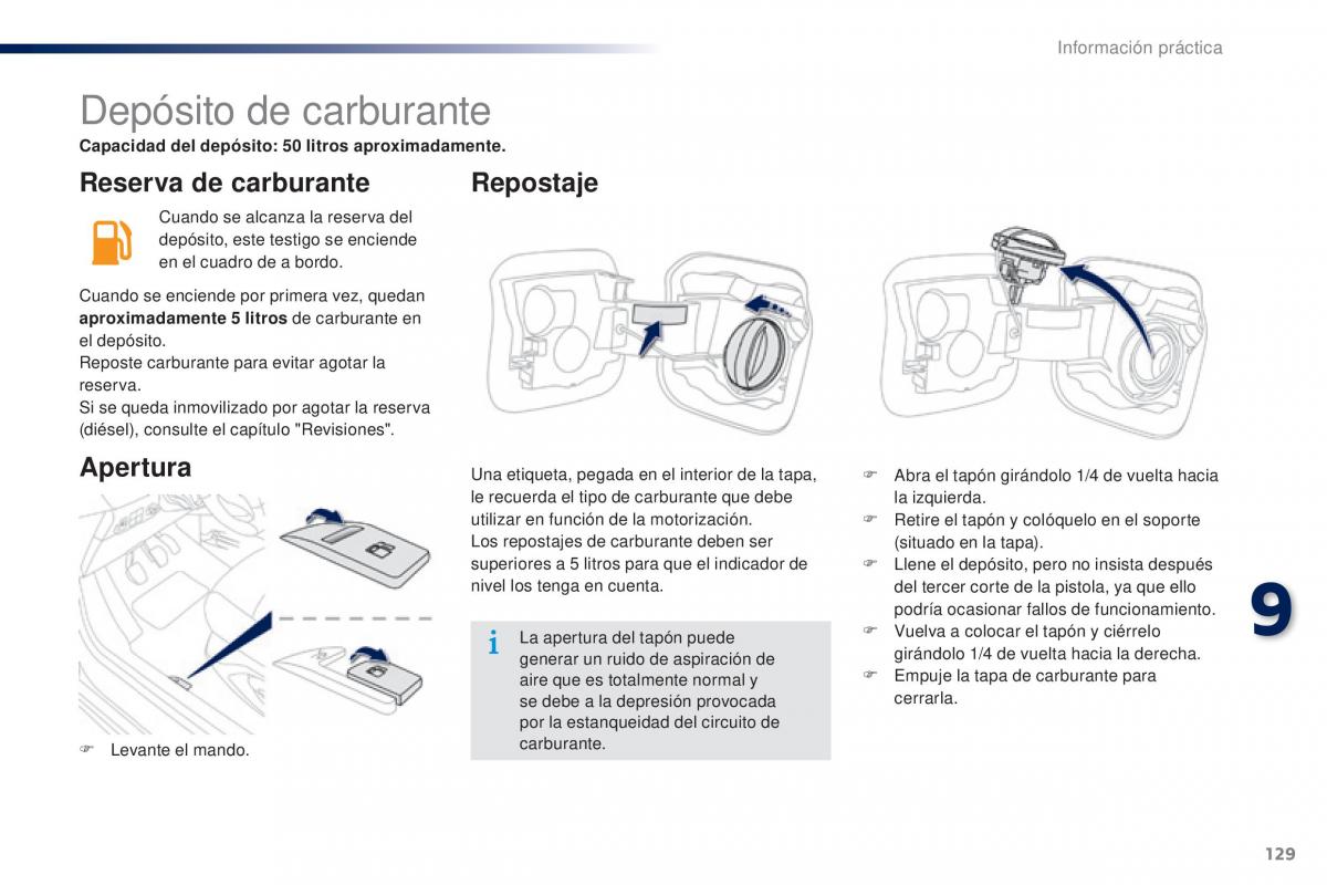 Peugeot 301 manual del propietario / page 131