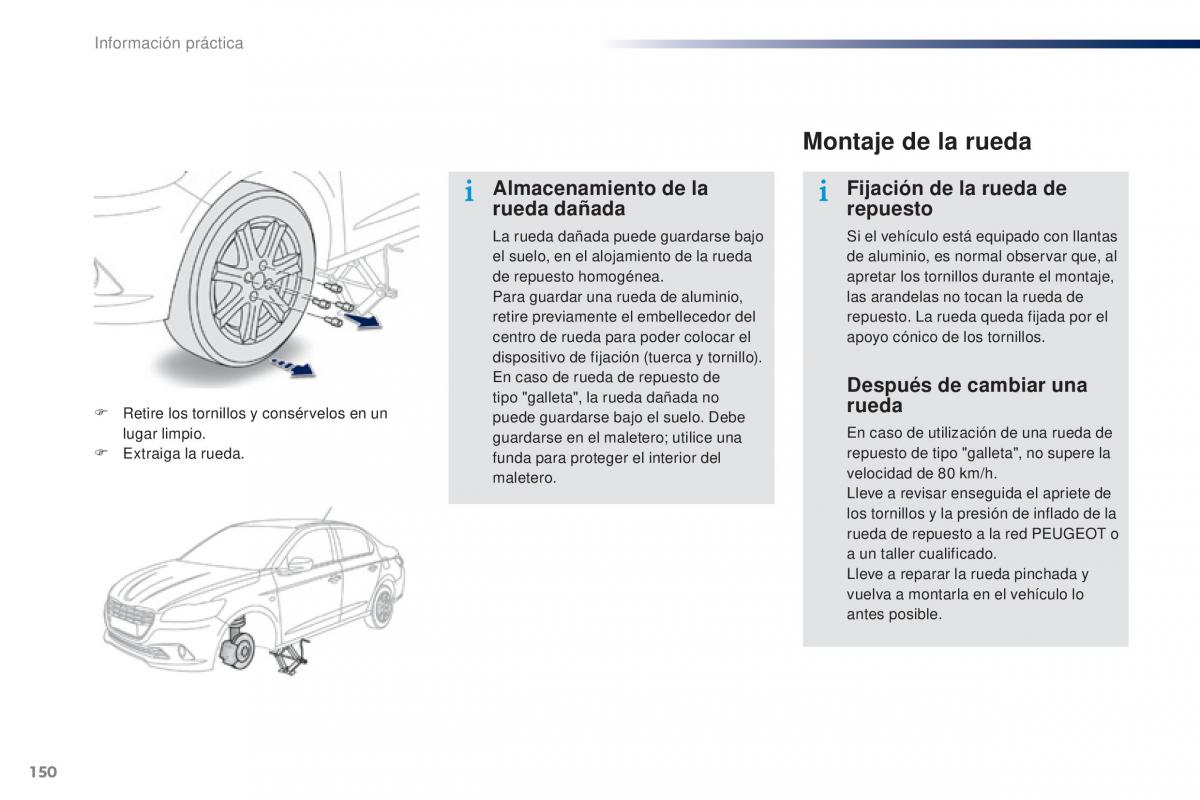 Peugeot 301 manual del propietario / page 152