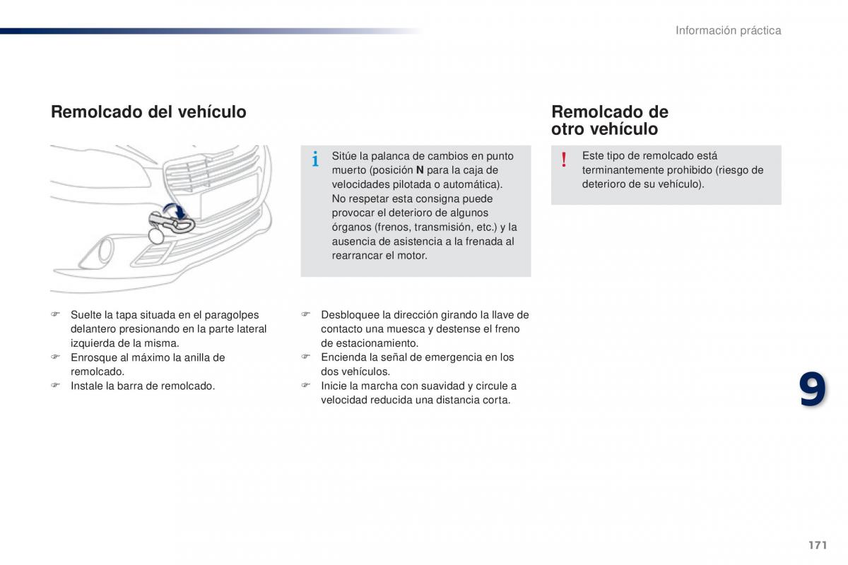 Peugeot 301 manual del propietario / page 173