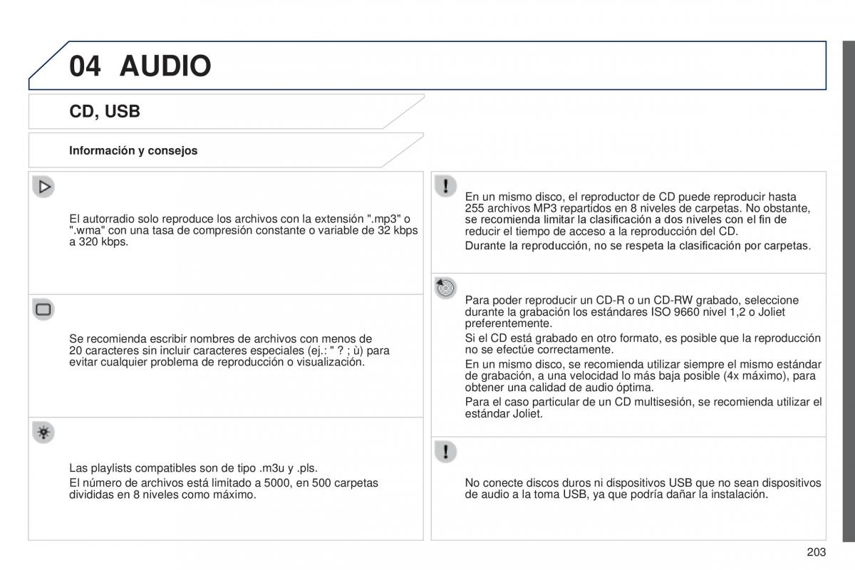 Peugeot 301 manual del propietario / page 205