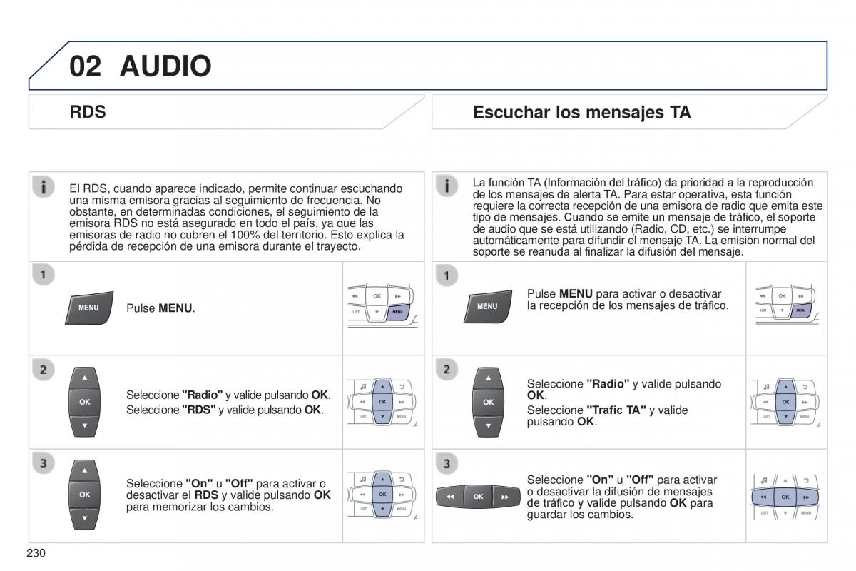 Peugeot 301 manual del propietario / page 232