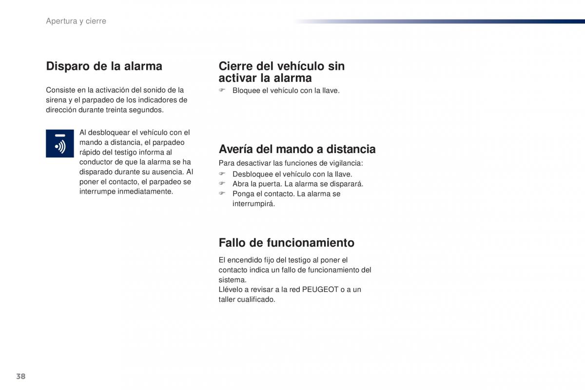 Peugeot 301 manual del propietario / page 40