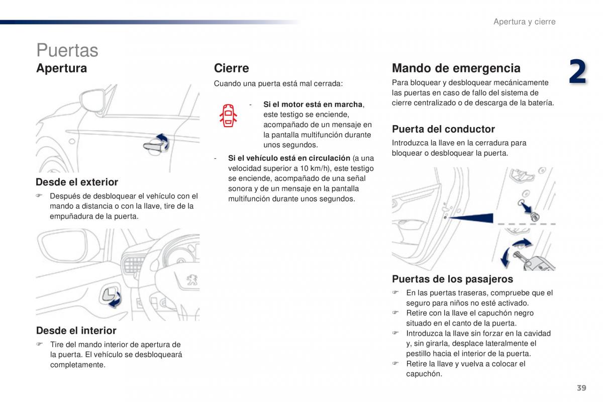 Peugeot 301 manual del propietario / page 41