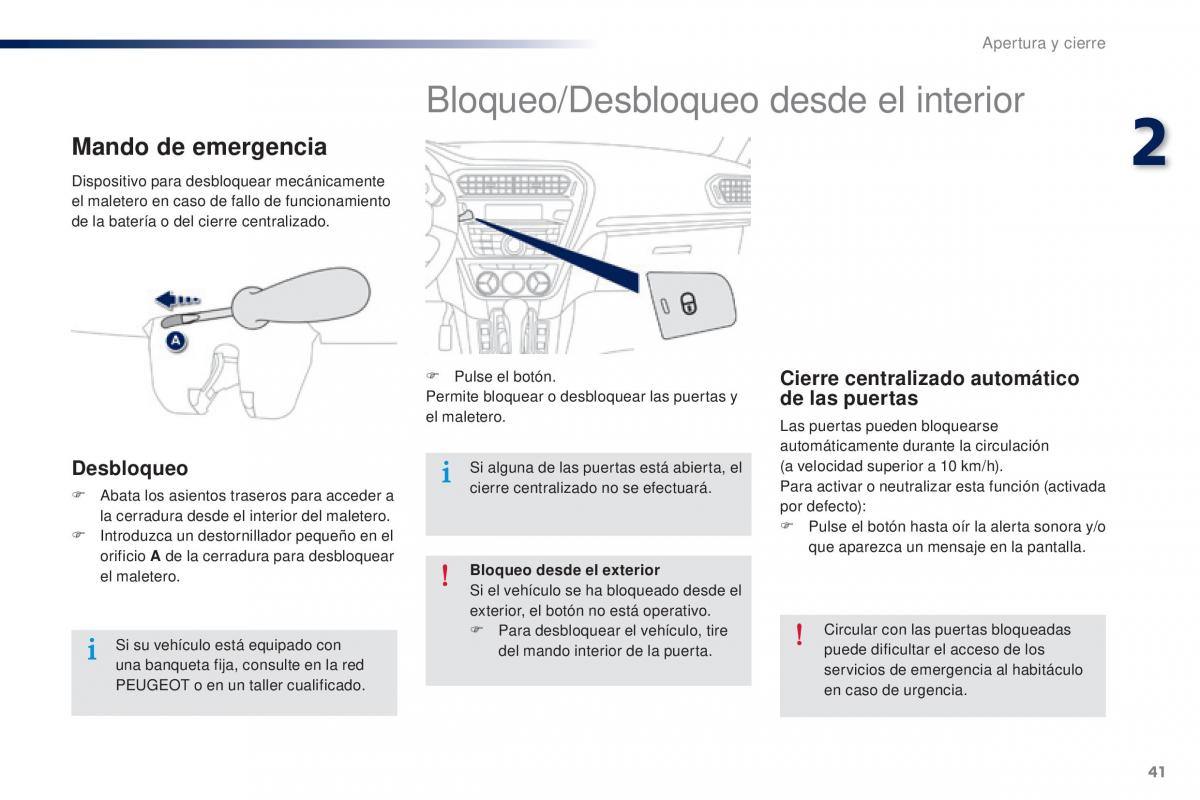 Peugeot 301 manual del propietario / page 43