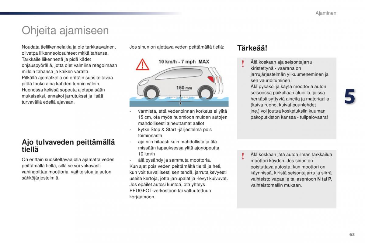 Peugeot 301 omistajan kasikirja / page 65