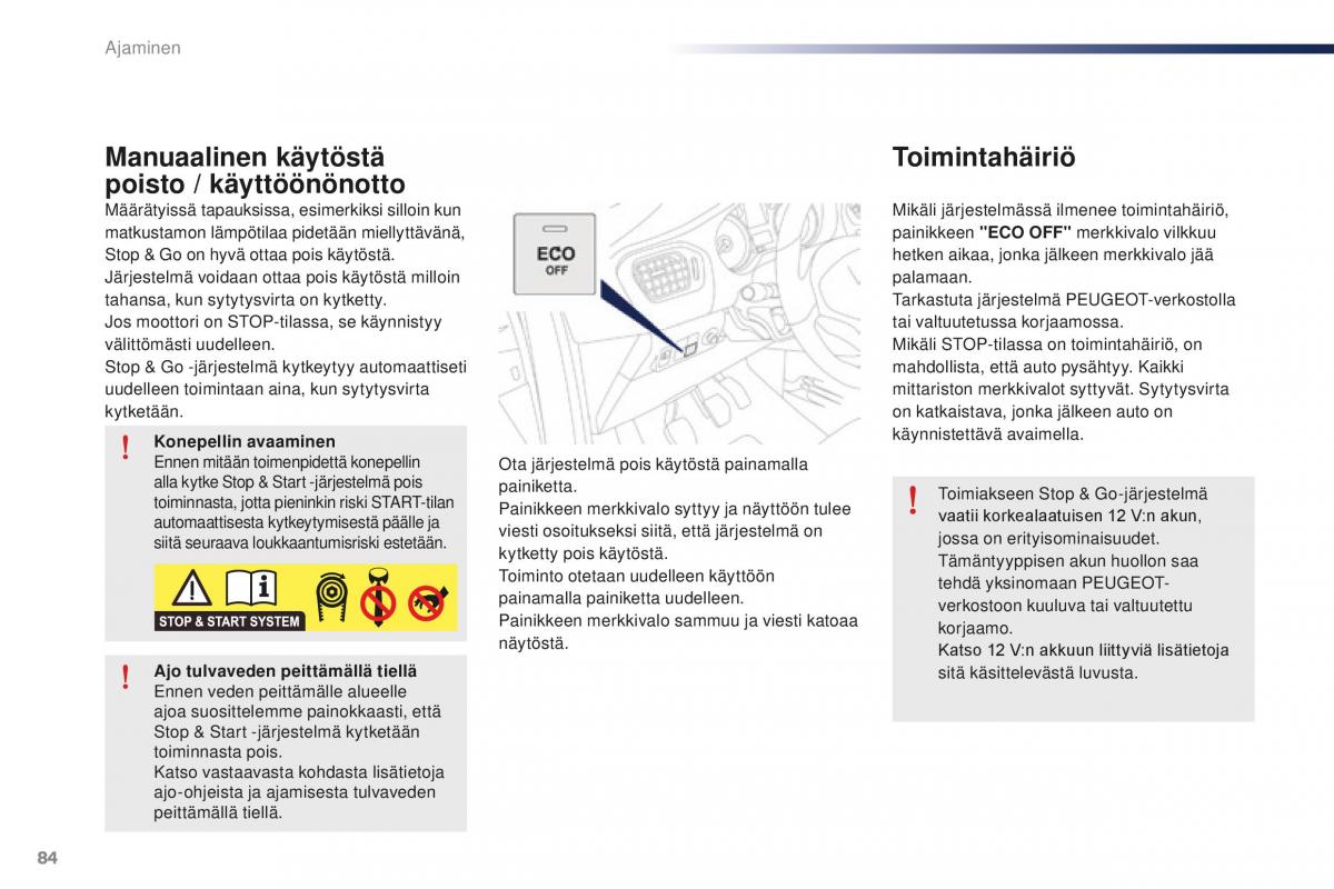 Peugeot 301 omistajan kasikirja / page 86