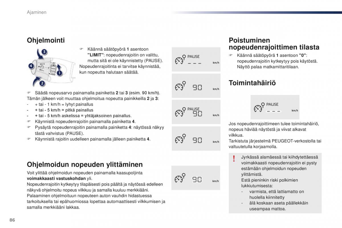 Peugeot 301 omistajan kasikirja / page 88