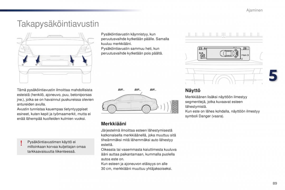 Peugeot 301 omistajan kasikirja / page 91