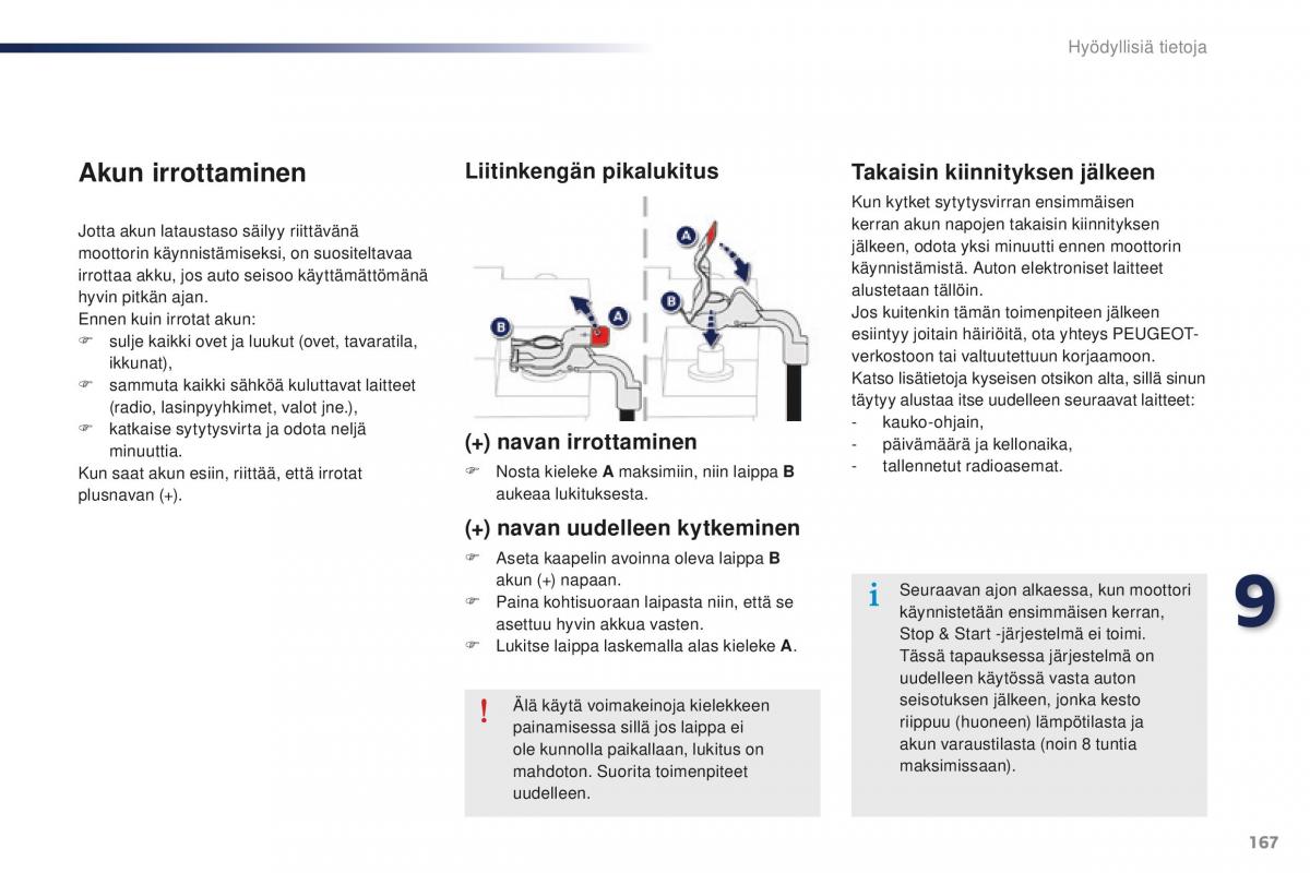 Peugeot 301 omistajan kasikirja / page 169