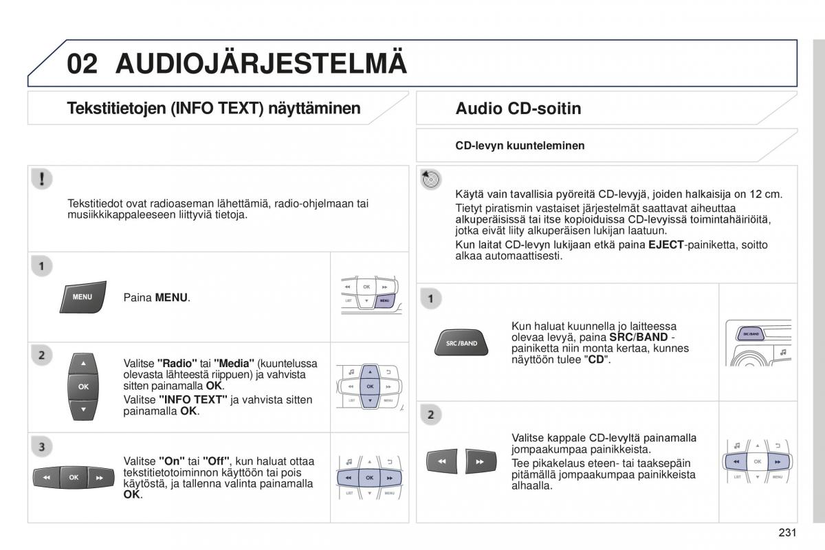 Peugeot 301 omistajan kasikirja / page 233