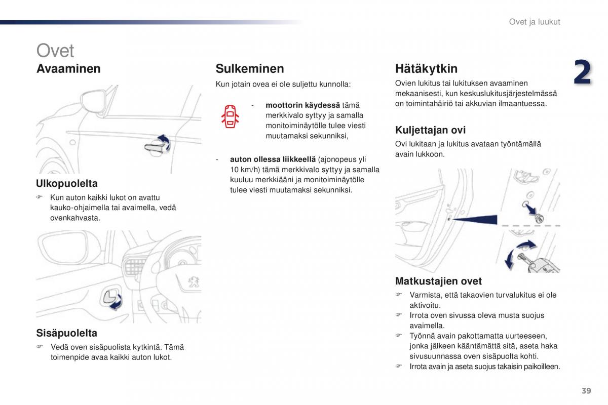 Peugeot 301 omistajan kasikirja / page 41