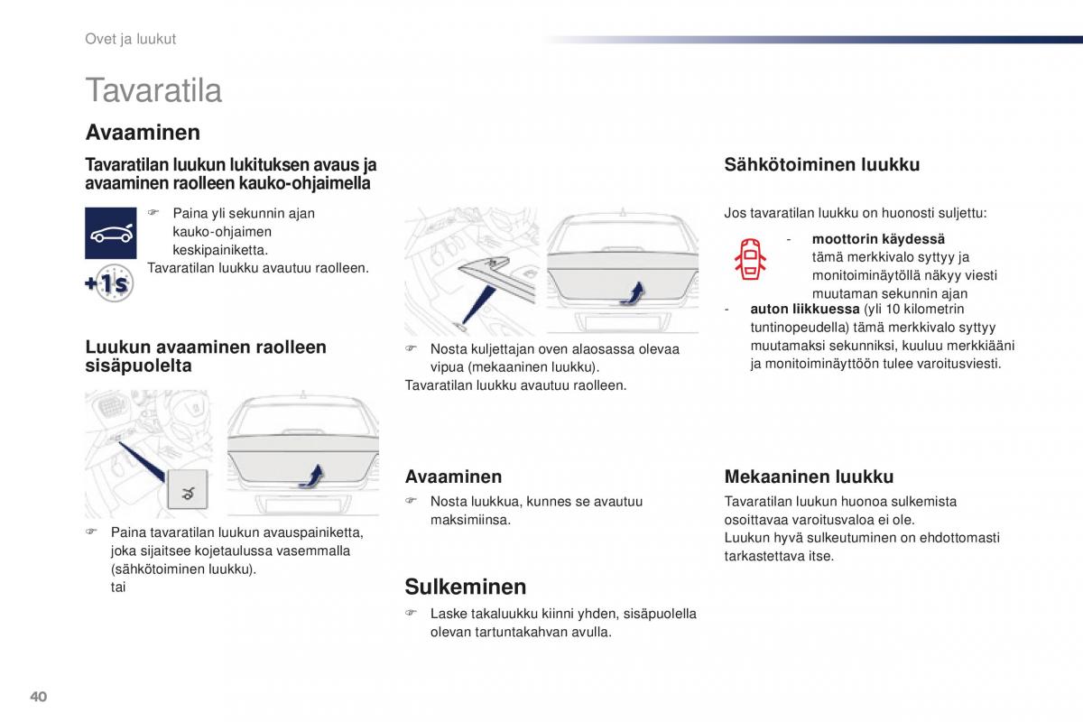 Peugeot 301 omistajan kasikirja / page 42