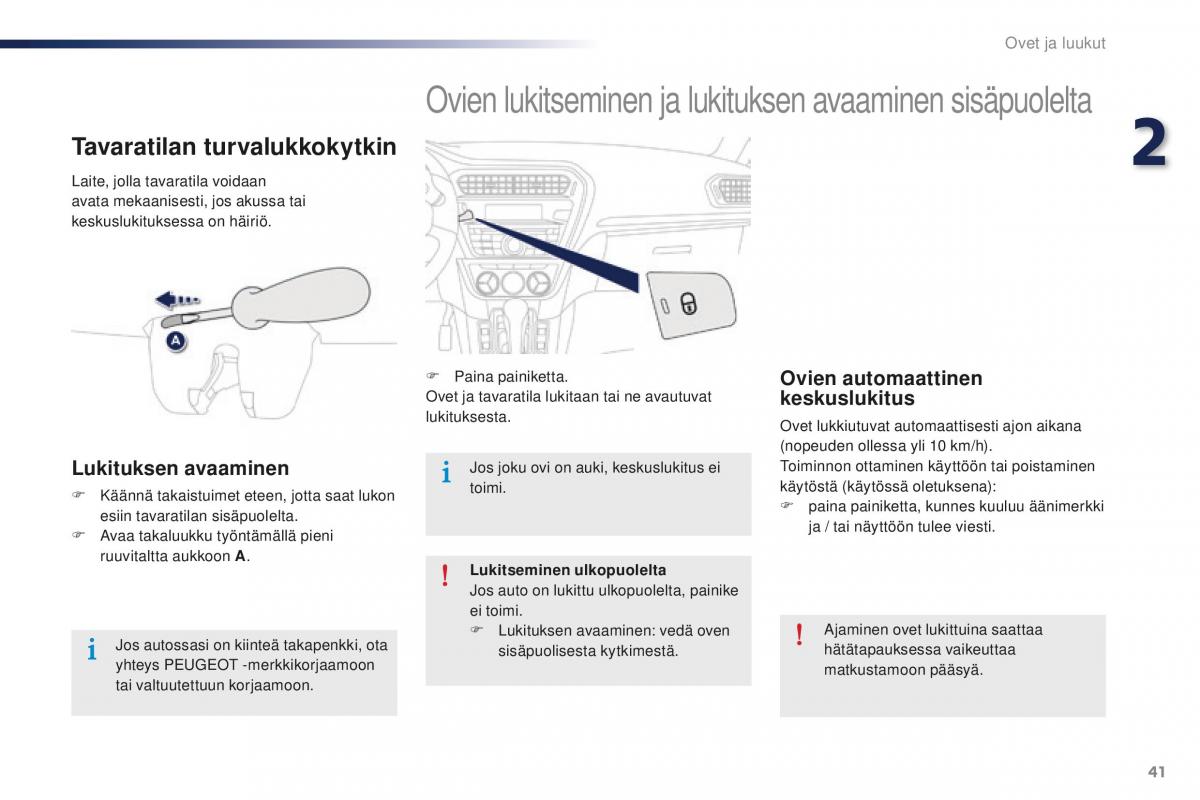 Peugeot 301 omistajan kasikirja / page 43