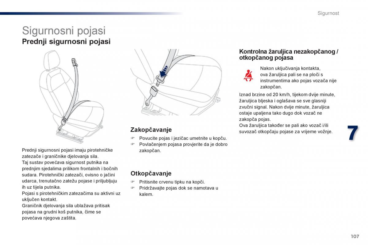 Peugeot 301 vlasnicko uputstvo / page 109