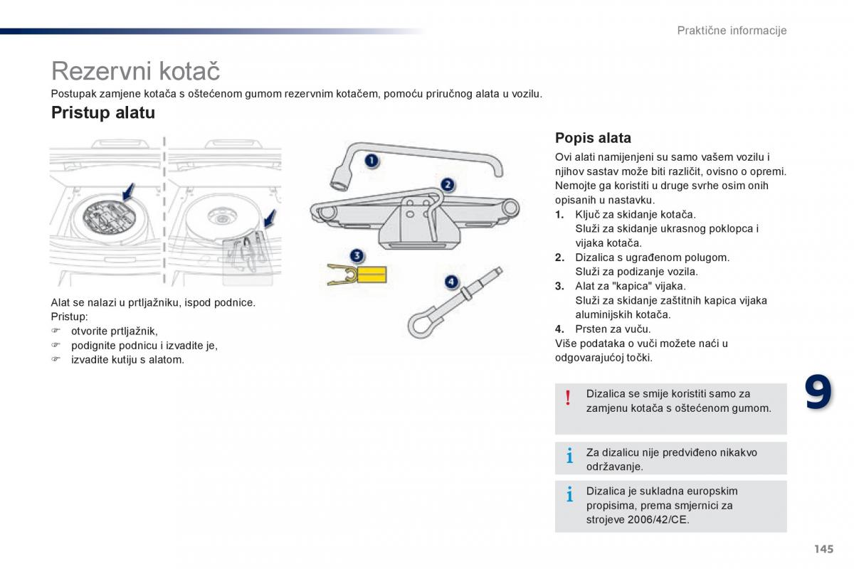 Peugeot 301 vlasnicko uputstvo / page 147