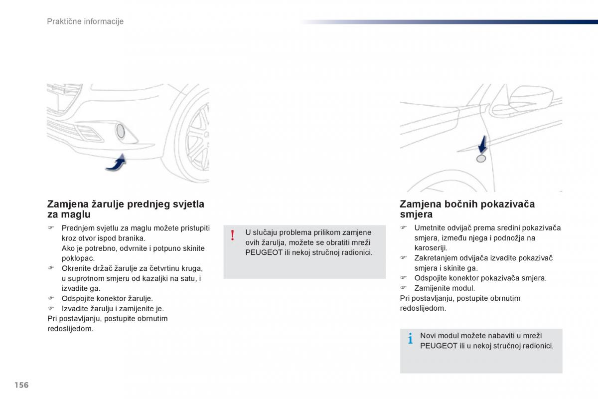 Peugeot 301 vlasnicko uputstvo / page 158