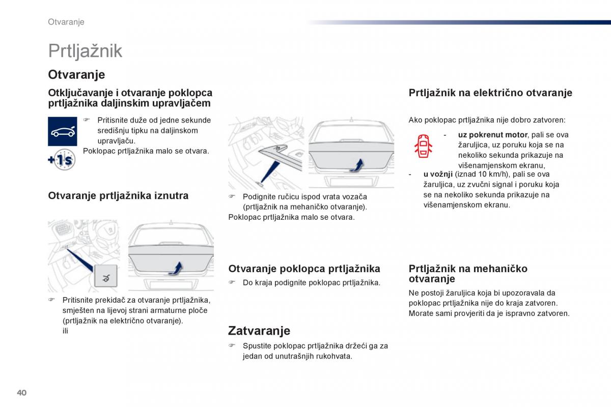 Peugeot 301 vlasnicko uputstvo / page 42