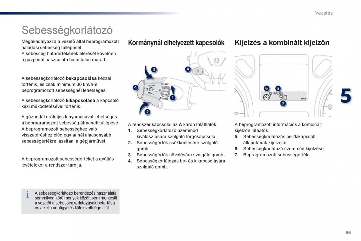 Peugeot 301 Kezelesi utmutato / page 87