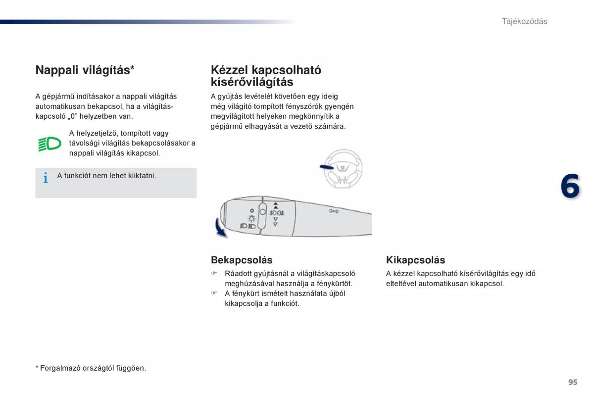 Peugeot 301 Kezelesi utmutato / page 97