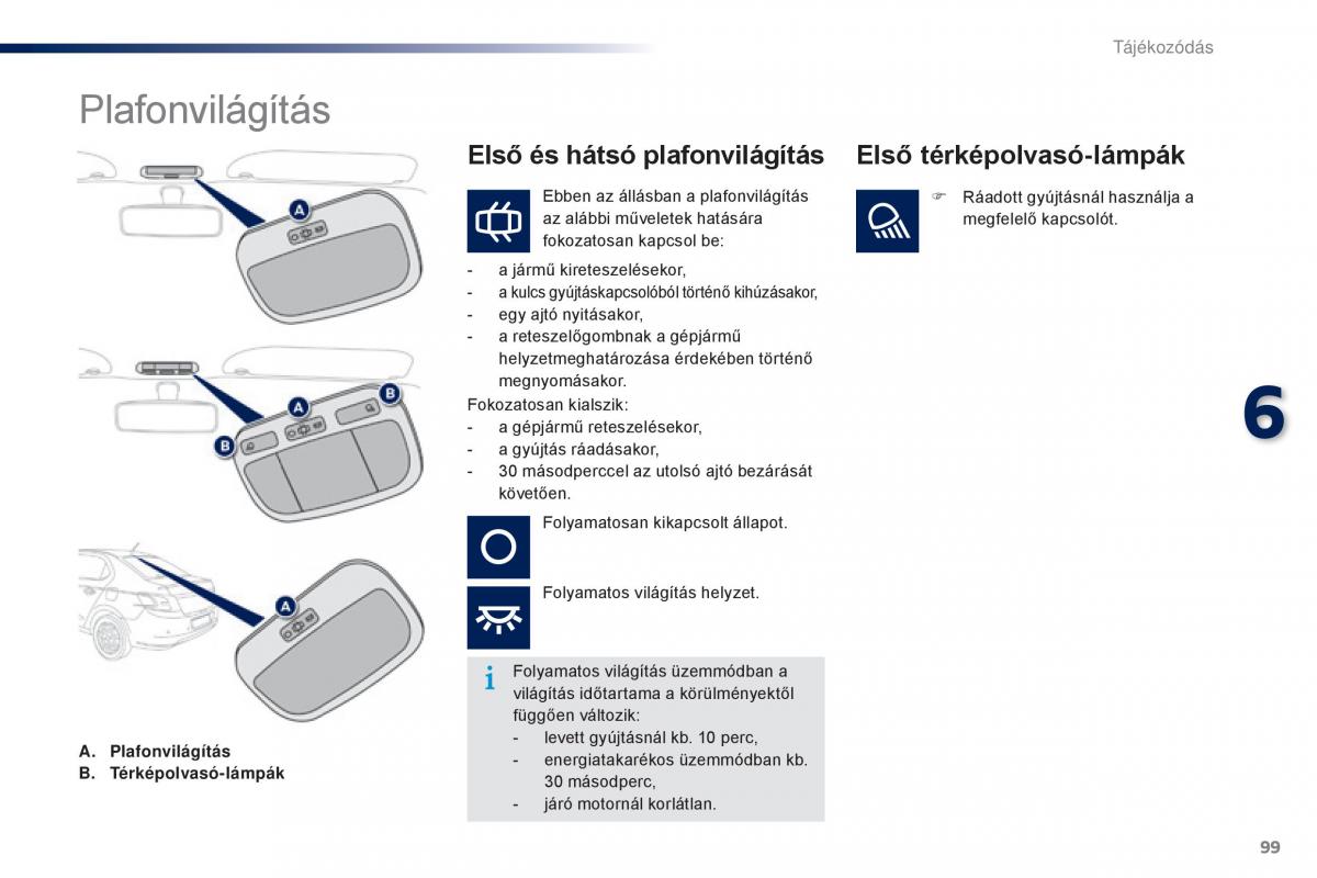 Peugeot 301 Kezelesi utmutato / page 101