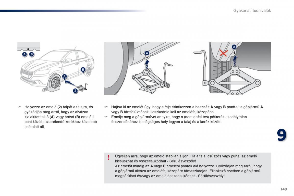 Peugeot 301 Kezelesi utmutato / page 151