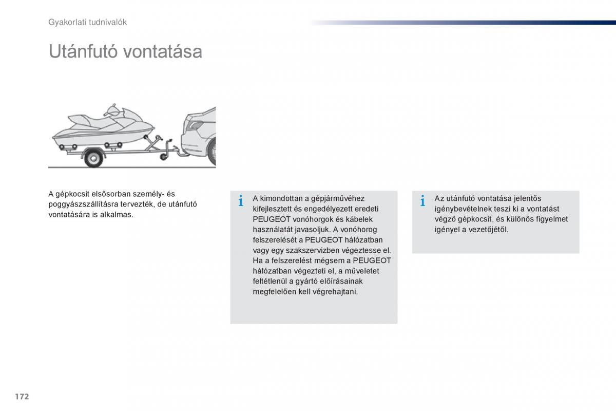 Peugeot 301 Kezelesi utmutato / page 174