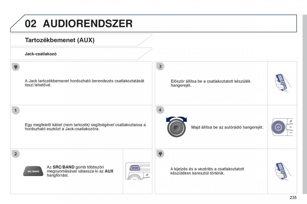 Peugeot 301 Kezelesi utmutato / page 237