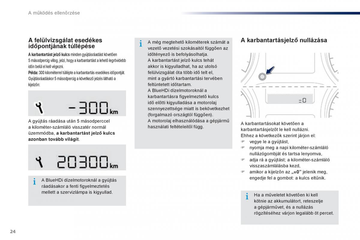 Peugeot 301 Kezelesi utmutato / page 26