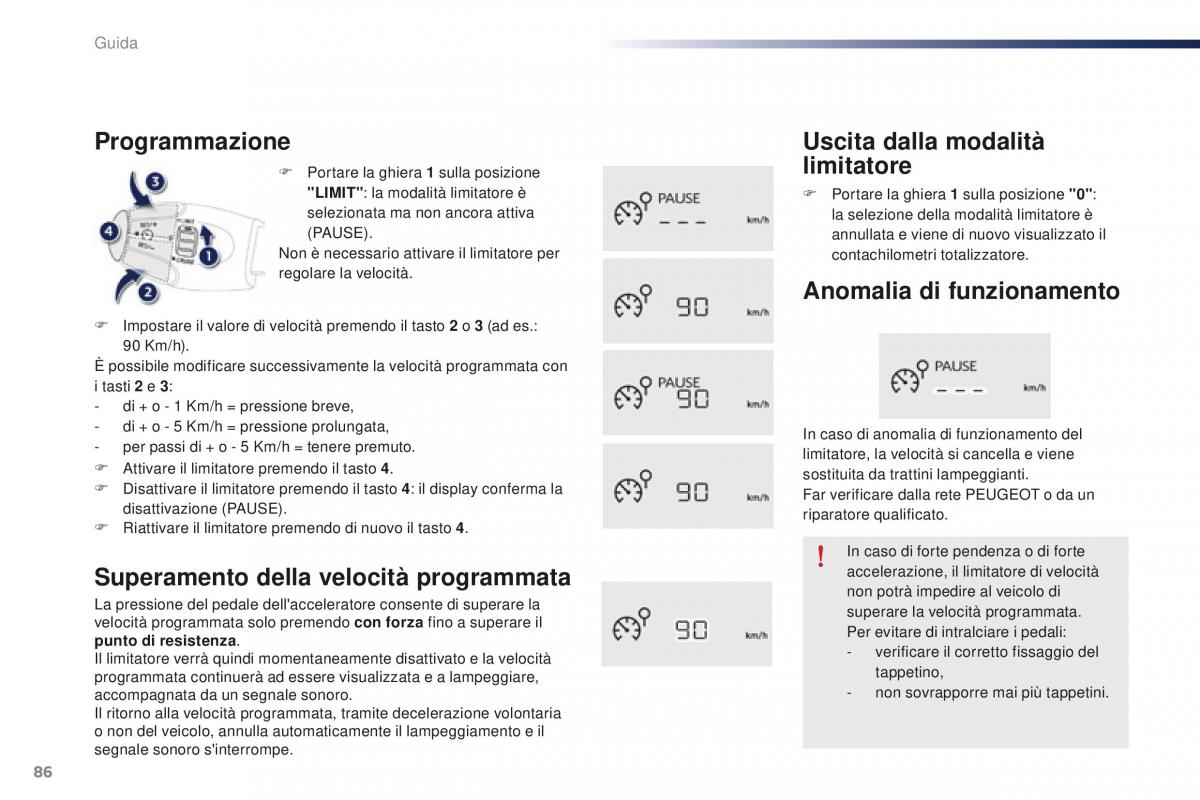 Peugeot 301 manuale del proprietario / page 88