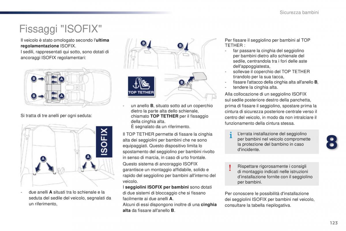 Peugeot 301 manuale del proprietario / page 125