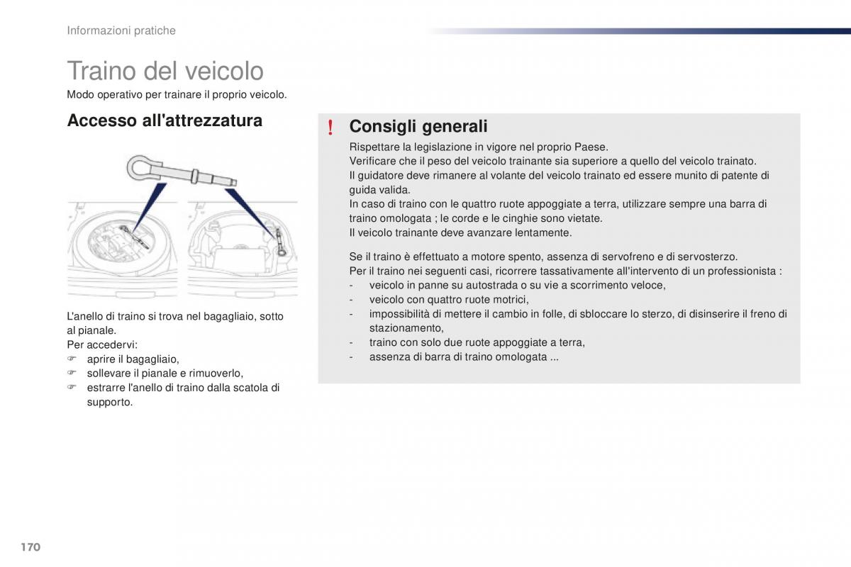 Peugeot 301 manuale del proprietario / page 172