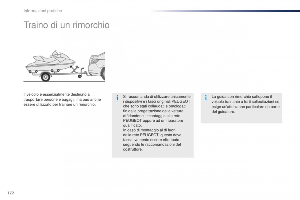 Peugeot 301 manuale del proprietario / page 174