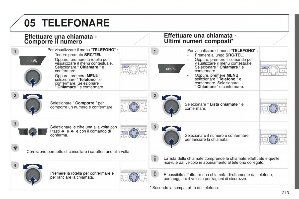 Peugeot 301 manuale del proprietario / page 215