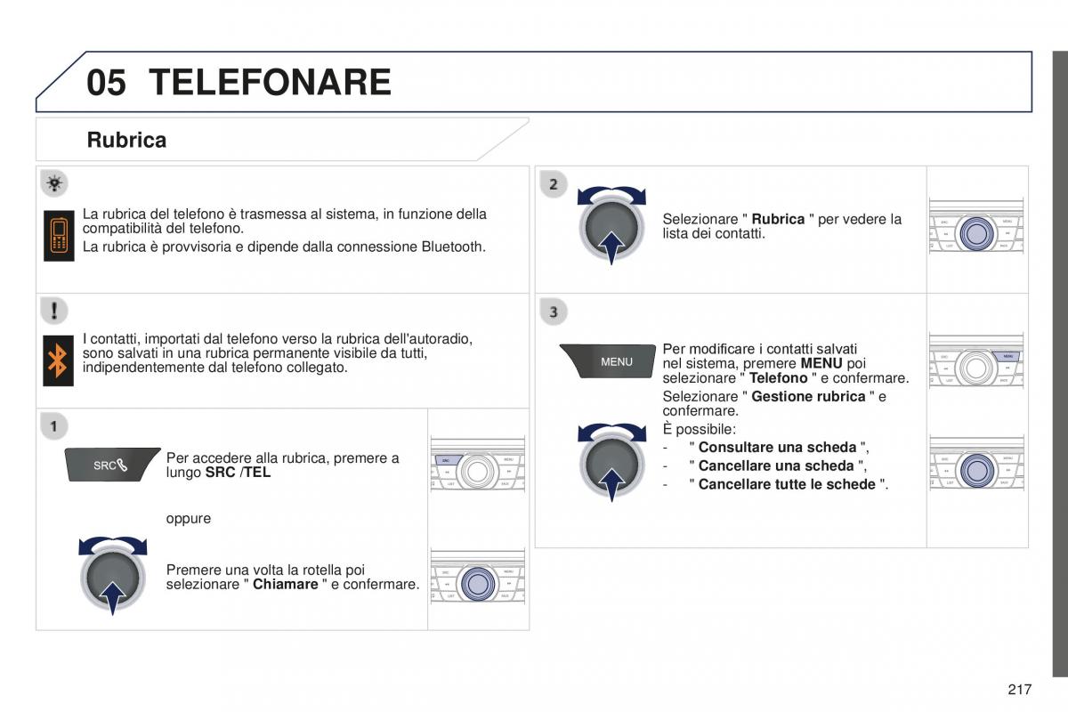 Peugeot 301 manuale del proprietario / page 219