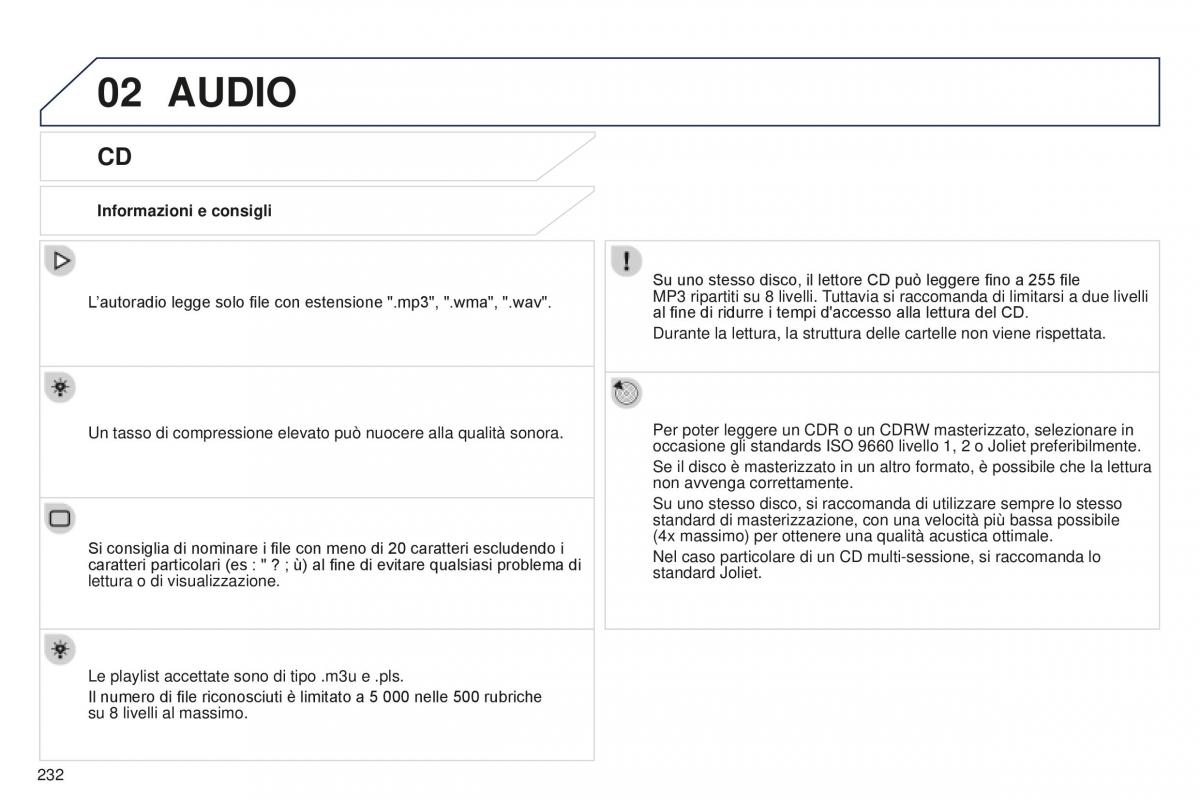 Peugeot 301 manuale del proprietario / page 234