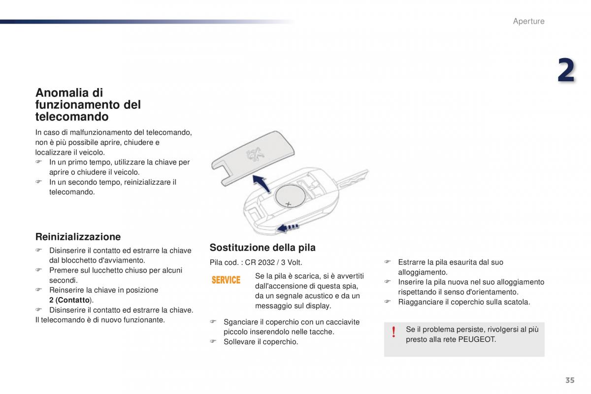 Peugeot 301 manuale del proprietario / page 37