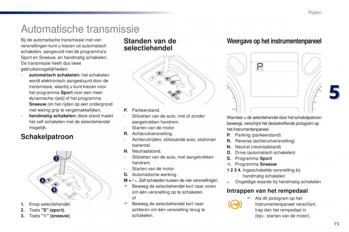 Peugeot 301 handleiding / page 75