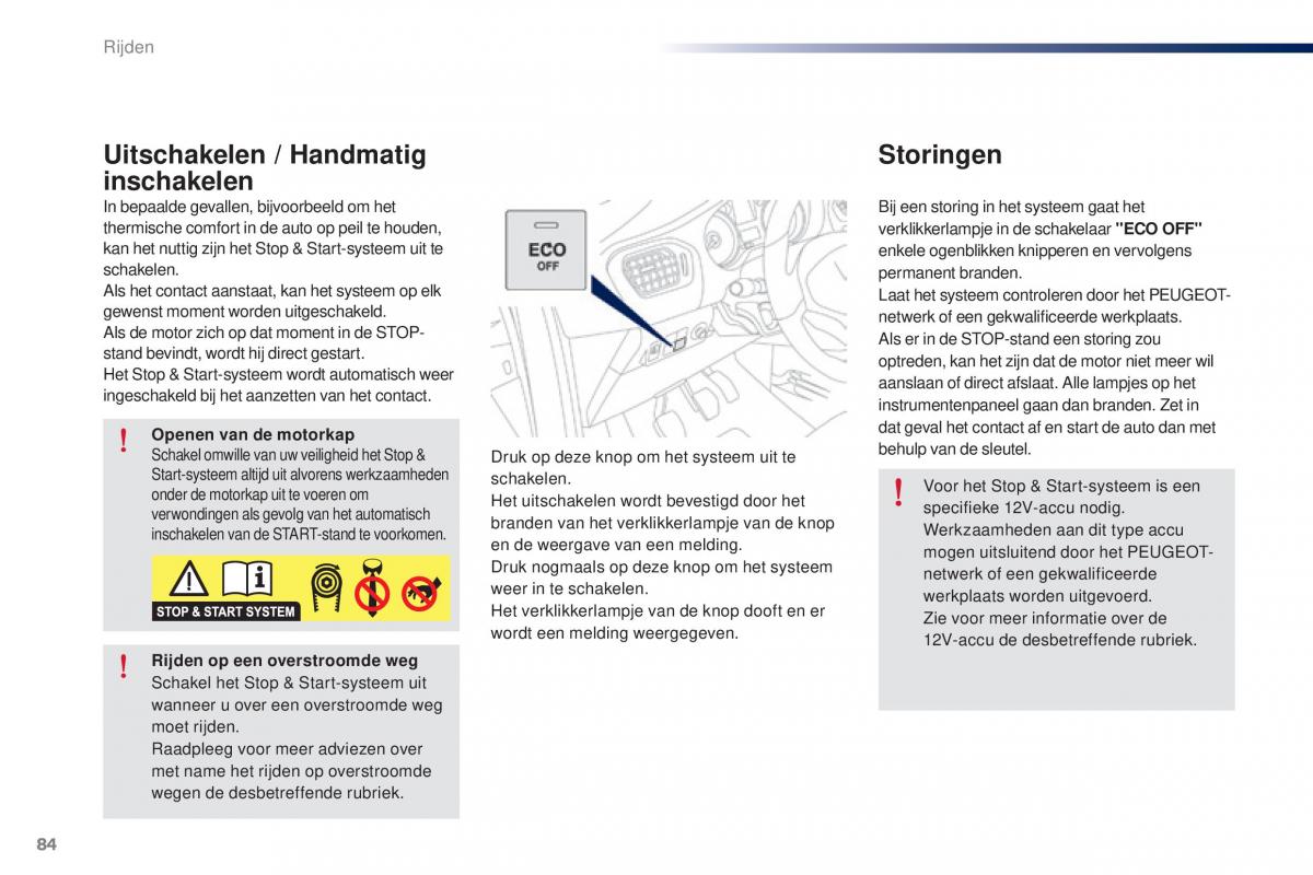 Peugeot 301 handleiding / page 86