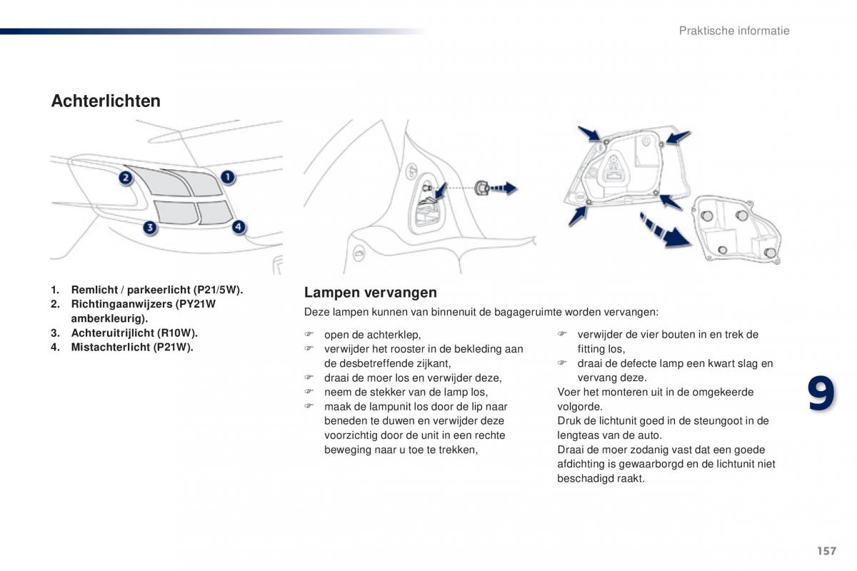 Peugeot 301 handleiding / page 159