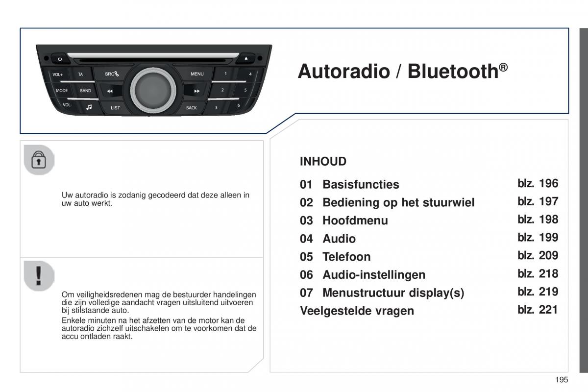 Peugeot 301 handleiding / page 197