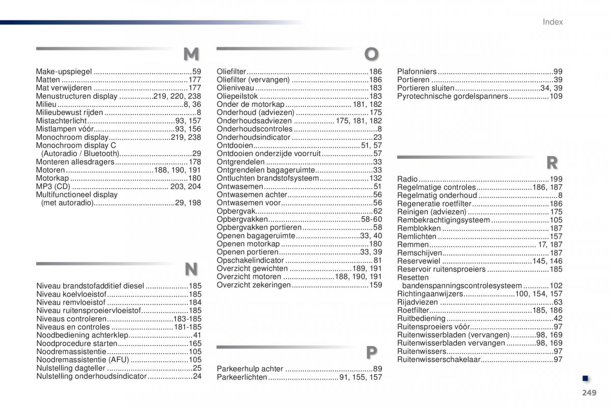 Peugeot 301 handleiding / page 251