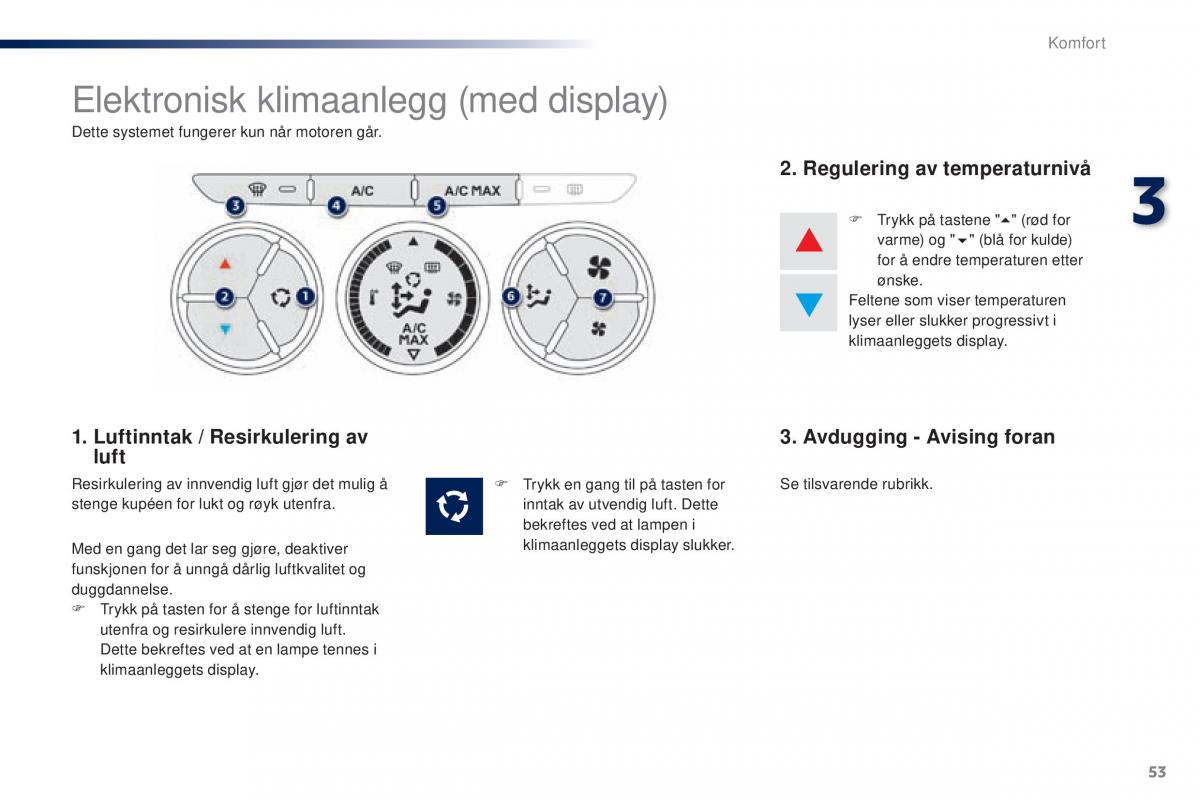 Peugeot 301 bruksanvisningen / page 55