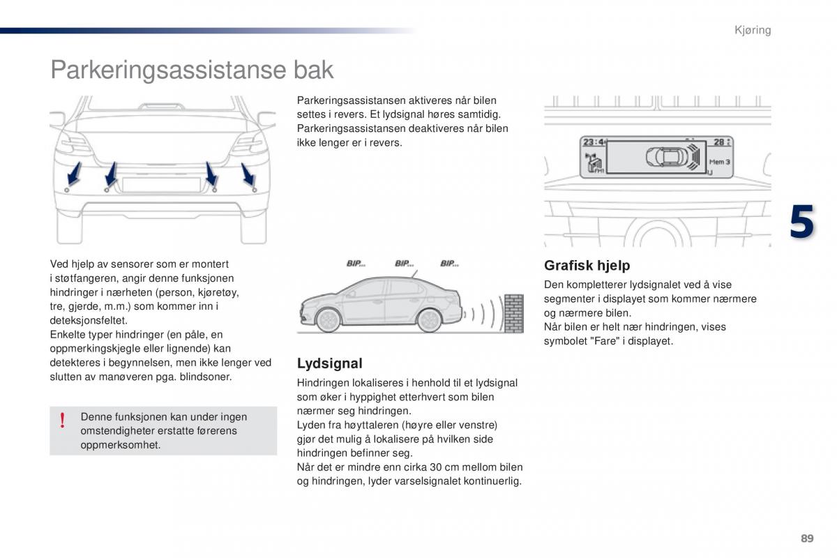 Peugeot 301 bruksanvisningen / page 91