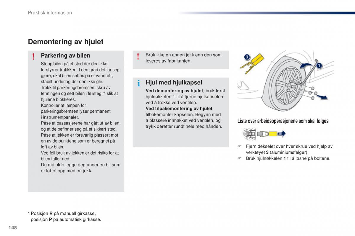 Peugeot 301 bruksanvisningen / page 150